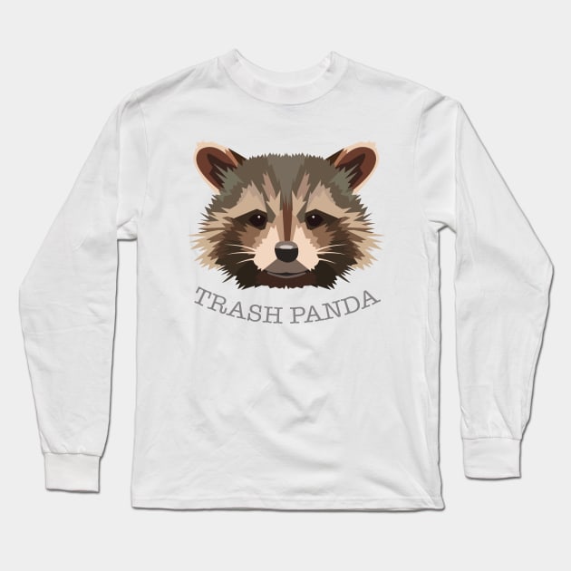 Trash Panda Long Sleeve T-Shirt by thisisntcrystal